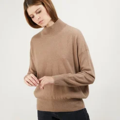 Maison Montagut Pull Col Montant En Cachemire - Bassa><noscript><img width=