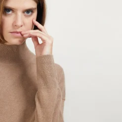 Maison Montagut Pull Col Montant En Cachemire - Bassa><noscript><img width=