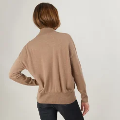 Maison Montagut Pull Col Montant En Cachemire - Bassa><noscript><img width=