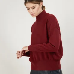 Maison Montagut Pull Col Montant En Cachemire - Bassa><noscript><img width=