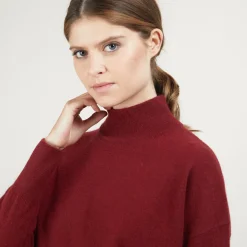 Maison Montagut Pull Col Montant En Cachemire - Bassa><noscript><img width=