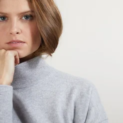 Maison Montagut Pull Col Montant En Cachemire - Bassa><noscript><img width=