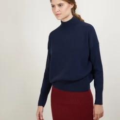 Maison Montagut Pull Col Montant En Cachemire - Bassa><noscript><img width=