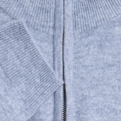 Maison Montagut Pull Col Montant En Cachemire Zippe - Filip><noscript><img width=