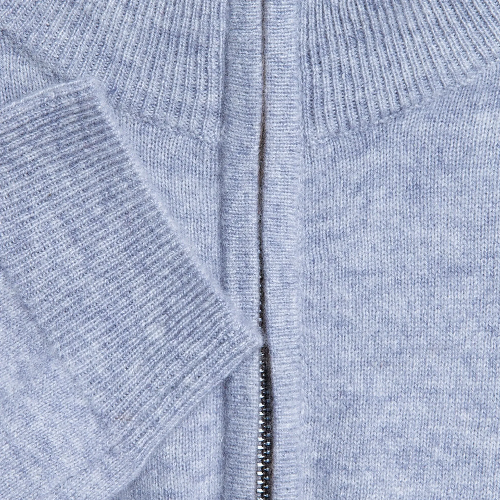 Maison Montagut Pull Col Montant En Cachemire Zippe - Filip>Homme Pulls