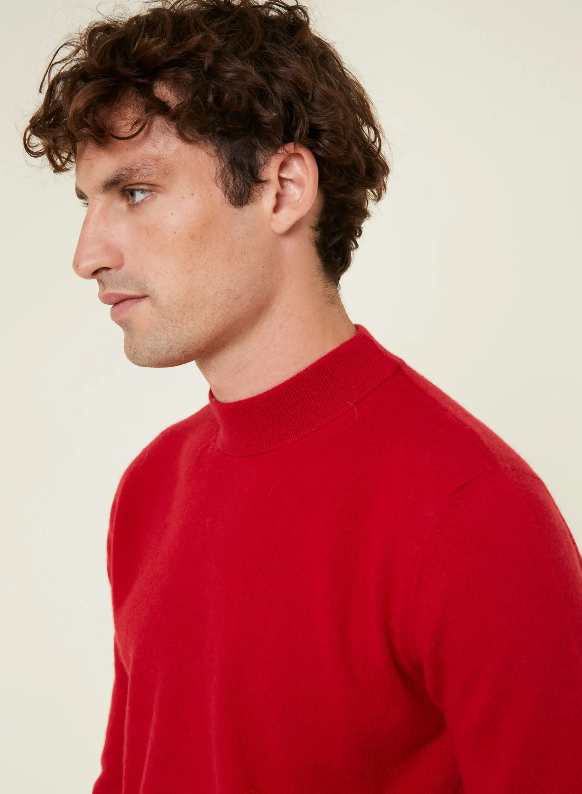 Maison Montagut Pull Col Montant En Cachemire - Esteban>Homme Pulls