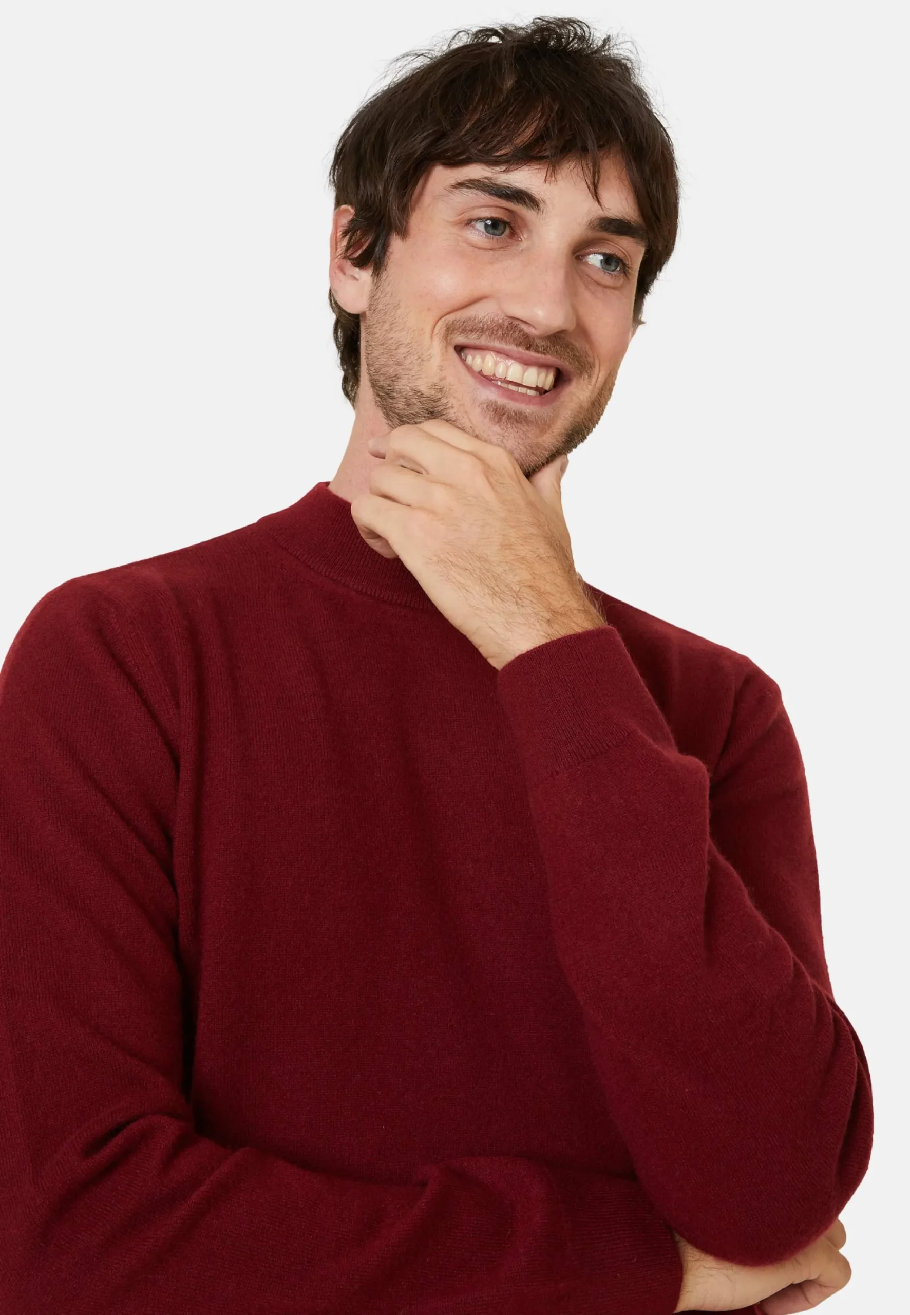 Maison Montagut Pull Col Montant En Cachemire - Esteban>Homme Pulls