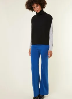 Maison Montagut Pull Col Montant Sans Manches En Cachemire Melange - Dalya><noscript><img width=