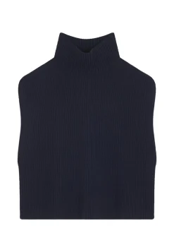 Maison Montagut Pull Col Montant Sans Manches En Cachemire Melange - Dalya><noscript><img width=