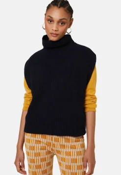 Maison Montagut Pull Col Montant Sans Manches En Cachemire Melange - Dalya><noscript><img width=