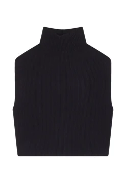 Maison Montagut Pull Col Montant Sans Manches En Cachemire Melange - Dalya><noscript><img width=