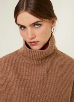 Maison Montagut Pull Col Montant Sans Manches En Cachemire Melange - Dalya><noscript><img width=