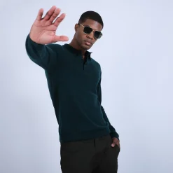 Maison Montagut Pull Col Polo En Cachemire - Billy><noscript><img width=