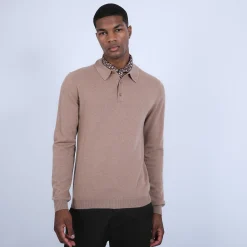 Maison Montagut Pull Col Polo En Cachemire - Billy><noscript><img width=