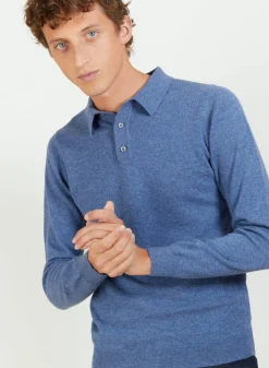 Maison Montagut Pull Col Polo En Cachemire - Billy>Homme Polos