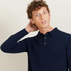 Maison Montagut Pull Col Polo En Cachemire - Billy><noscript><img width=