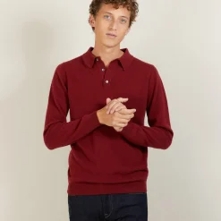 Maison Montagut Pull Col Polo En Cachemire - Billy><noscript><img width=