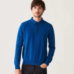 Maison Montagut Pull Col Polo En Cachemire - Emerson><noscript><img width=