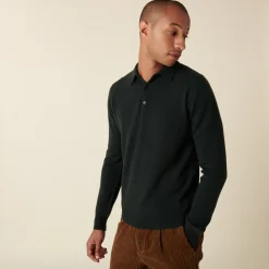 Maison Montagut Pull Col Polo En Cachemire - Emerson><noscript><img width=