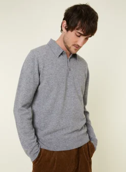 Maison Montagut Pull Col Polo En Cachemire - Emerson><noscript><img width=