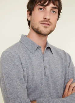 Maison Montagut Pull Col Polo En Cachemire - Emerson><noscript><img width=