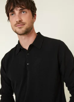 Maison Montagut Pull Col Polo En Cachemire - Emerson><noscript><img width=