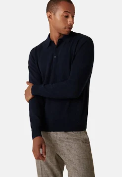 Maison Montagut Pull Col Polo En Cachemire - Emerson><noscript><img width=