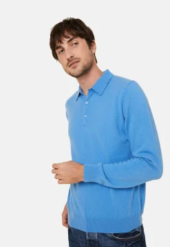 Maison Montagut Pull Col Polo En Cachemire - Emerson><noscript><img width=