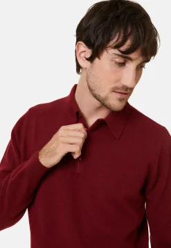 Maison Montagut Pull Col Polo En Cachemire - Emerson><noscript><img width=
