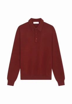 Maison Montagut Pull Col Polo En Cachemire - Emerson><noscript><img width=