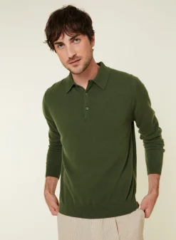 Maison Montagut Pull Col Polo En Cachemire - Emerson><noscript><img width=