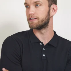 Maison Montagut Pull Col Polo En Laine Merinos - Beni><noscript><img width=