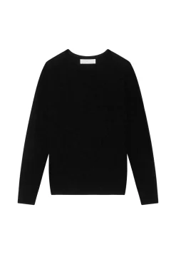 Maison Montagut Pull Col Rond A Point Jersey En Laine Merinos - Asena><noscript><img width=