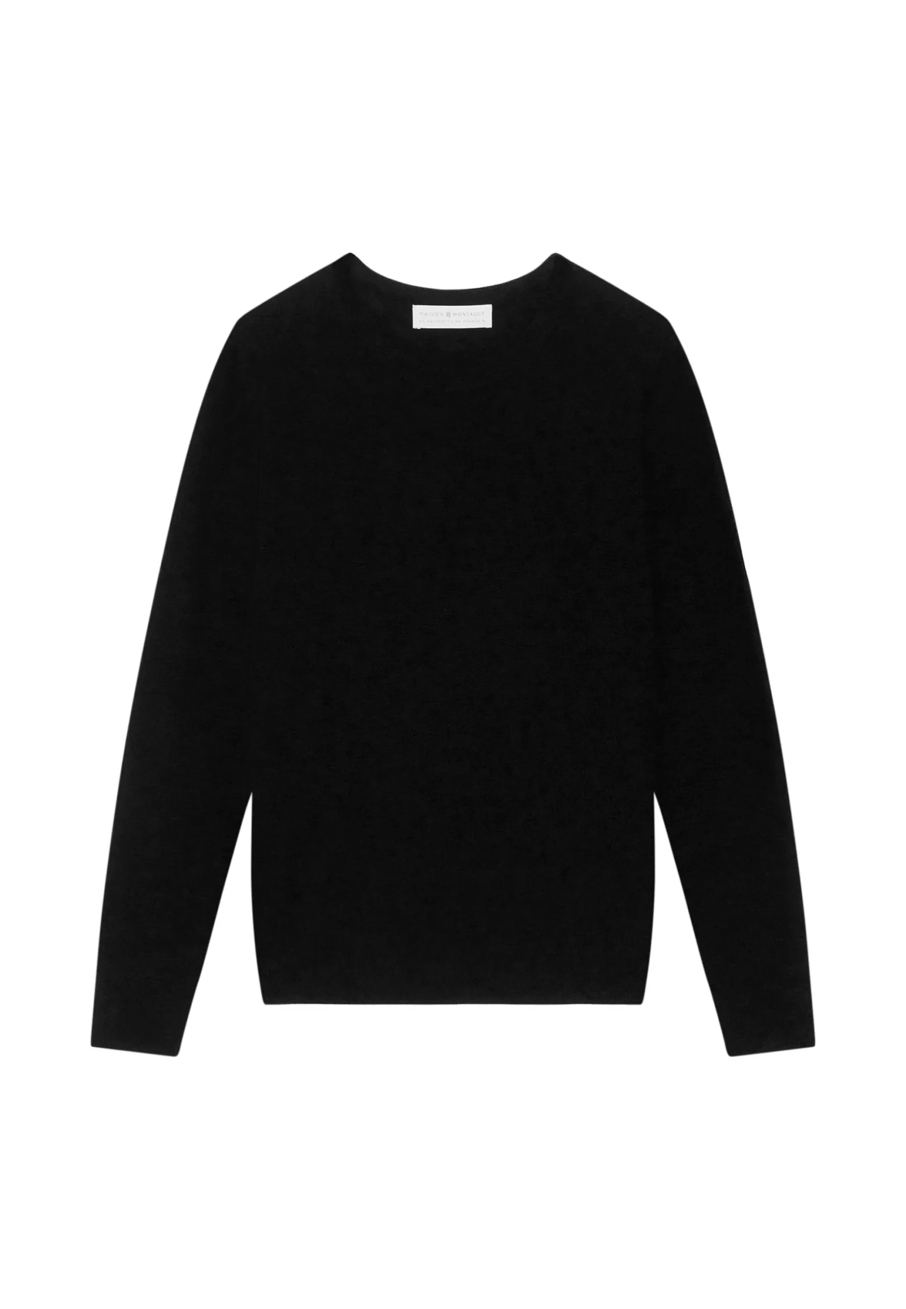 Maison Montagut Pull Col Rond A Point Jersey En Laine Merinos - Asena>Femme Pulls
