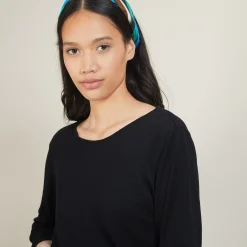 Maison Montagut Pull Col Rond Avec Fentes En Laine Merinos - Betina><noscript><img width=