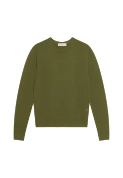 Maison Montagut Pull Col Rond Avec Logo En Laine Merinos - Eddie><noscript><img width=