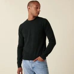 Maison Montagut Pull Col Rond Cachemire - Evain><noscript><img width=