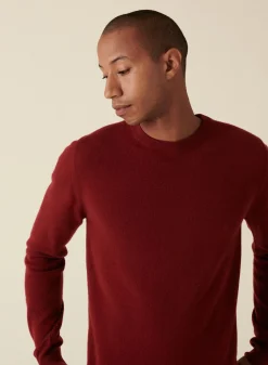 Maison Montagut Pull Col Rond Cachemire - Evain><noscript><img width=