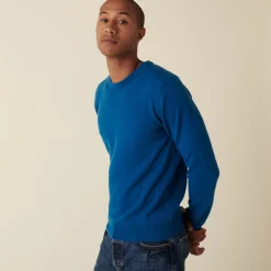 Maison Montagut Pull Col Rond Cachemire - Evain><noscript><img width=