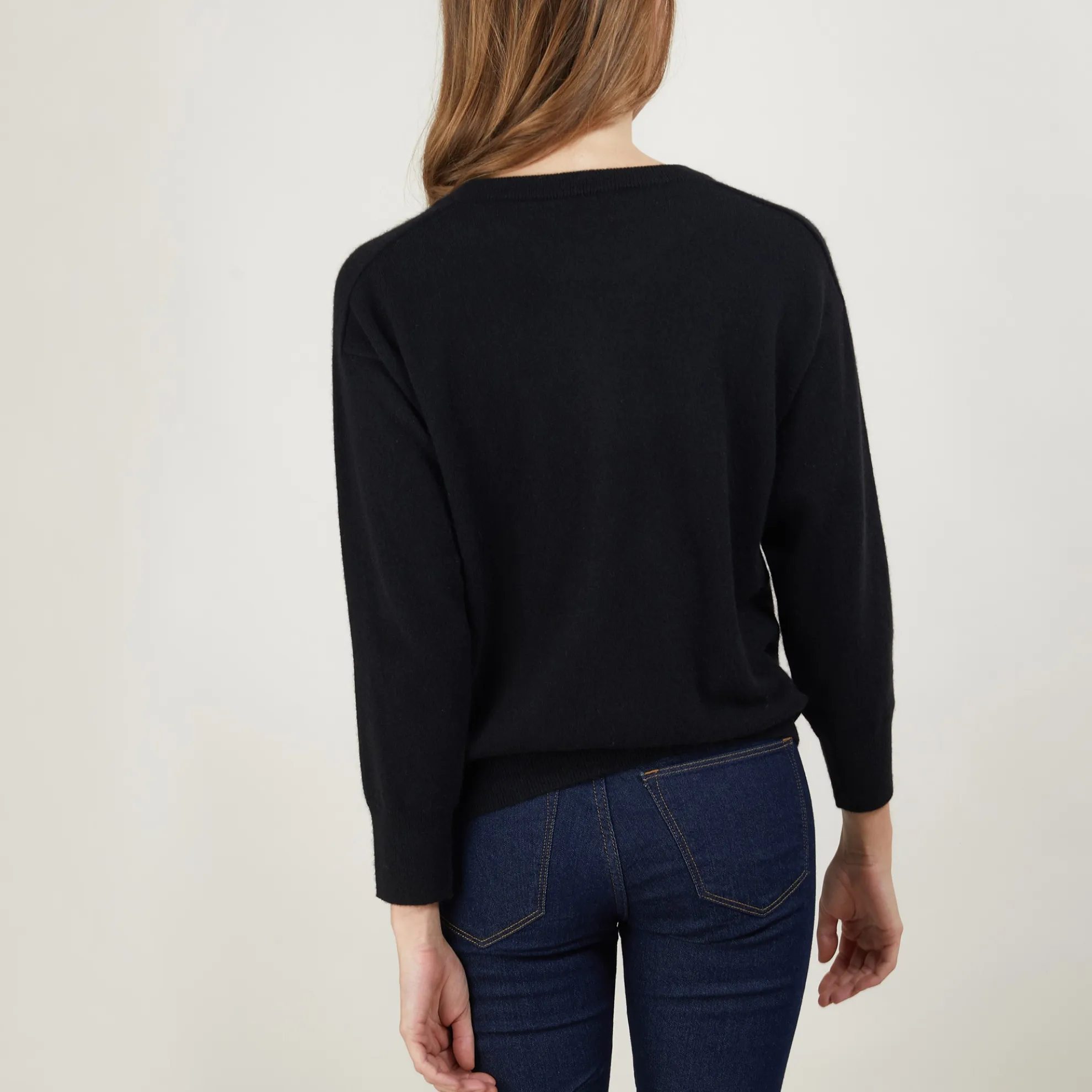 Maison Montagut Pull Col Rond Emmanchures Marteau En Cachemire - Bree>Femme Pulls