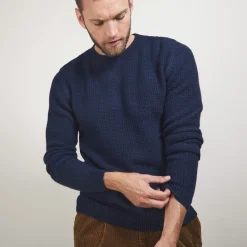 Maison Montagut Pull Col Rond En Cachemire 4 Fils - Liverpool><noscript><img width=