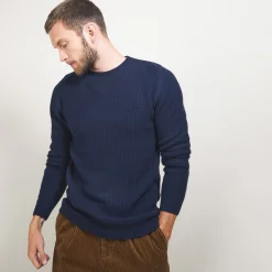 Maison Montagut Pull Col Rond En Cachemire 4 Fils - Liverpool><noscript><img width=