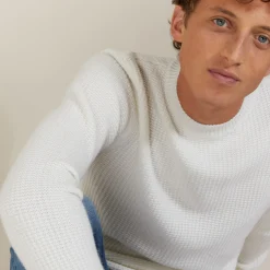 Maison Montagut Pull Col Rond En Cachemire 4 Fils - Liverpool><noscript><img width=