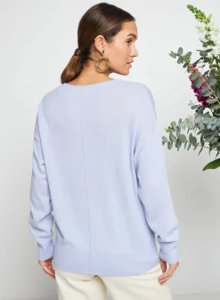 Maison Montagut Pull Col Rond En Cachemire Light - Soraya><noscript><img width=