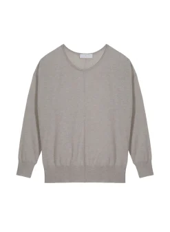 Maison Montagut Pull Col Rond En Cachemire Light - Soraya><noscript><img width=