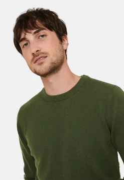 Maison Montagut Pull Col Rond En Cachemire - Evain><noscript><img width=