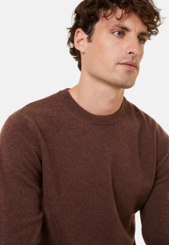 Maison Montagut Pull Col Rond En Cachemire - Evain><noscript><img width=