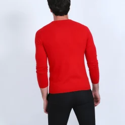 Maison Montagut Pull Col Rond En Cachemire - Benoit><noscript><img width=