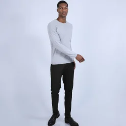 Maison Montagut Pull Col Rond En Cachemire - Benoit><noscript><img width=