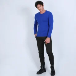 Maison Montagut Pull Col Rond En Cachemire - Benoit><noscript><img width=